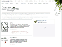 Tablet Screenshot of borneofutures.org